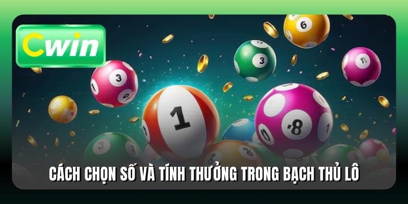 Cách chọn số và tính thưởng trong bạch thủ lô